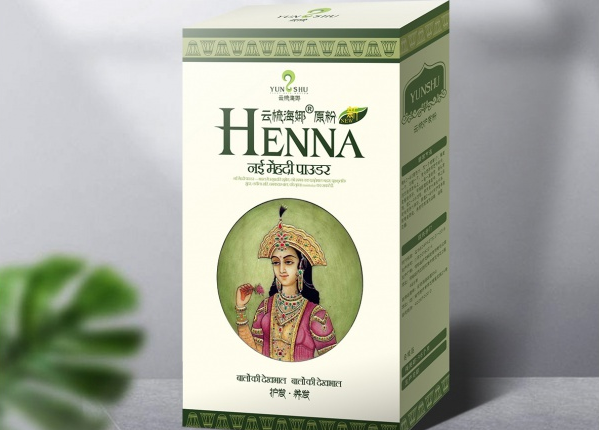 印度云梳植物染发